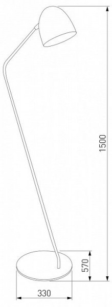 Торшер TK Lighting Soho 5037 Soho Black в Режи - rezh.mebel24.online | фото 2