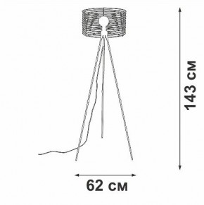 Торшер Vitaluce V3099 V3099-1/1P в Режи - rezh.mebel24.online | фото 4