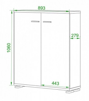 Тумба Домино нельсон ПУ-50-3 в Режи - rezh.mebel24.online | фото 2