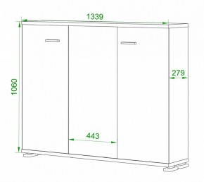 Тумба Домино ПУ-60-4 в Режи - rezh.mebel24.online | фото 2