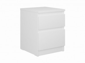 Тумба КАСТОР малая с двумя ящиками, цвет белый в Режи - rezh.mebel24.online | фото