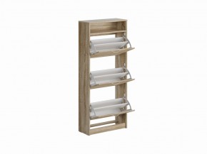 Тумба ОРИОН с тремя полками для обуви, цвет Дуб Сонома в Режи - rezh.mebel24.online | фото 2