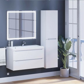 Тумба под раковину Uperwood Tanos 100 см, подвесная, белая матовая в Режи - rezh.mebel24.online | фото 11