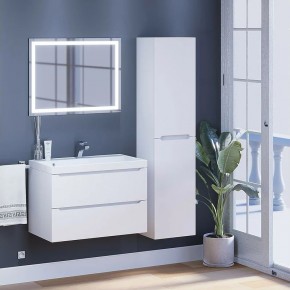 Тумба под раковину Uperwood Tanos 80 см, подвесная, белая матовая в Режи - rezh.mebel24.online | фото 11