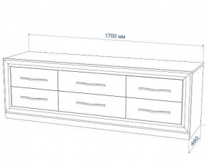 Тумба под ТВ Нобиле КАЯ170 в Режи - rezh.mebel24.online | фото 2