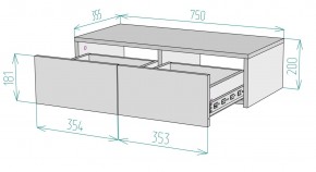 Тумба подвесная K212 в Режи - rezh.mebel24.online | фото 2
