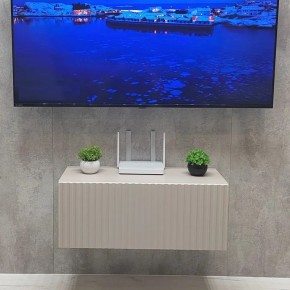 Тумба подвесная под ТВ LINES MTV1-MA 750 Бежевый (Леда-М 10.1.5) в Режи - rezh.mebel24.online | фото 5