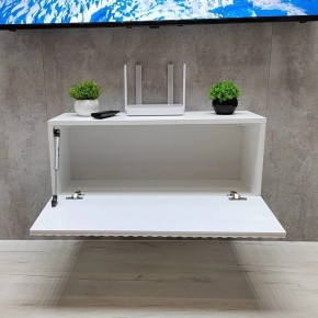 Тумба подвесная под ТВ LINES MTV1-MA 750 Белый матовый (Белый-M 10.1.2) в Режи - rezh.mebel24.online | фото 3