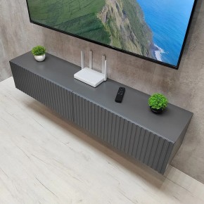 Тумба подвесная под ТВ LINES MTV1-MA 750 Темно-серый (Графит-M 10.1.25) в Режи - rezh.mebel24.online | фото 11