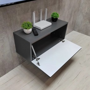 Тумба подвесная под ТВ LINES MTV1-MA 750 Темно-серый (Графит-M 10.1.25) в Режи - rezh.mebel24.online | фото 3