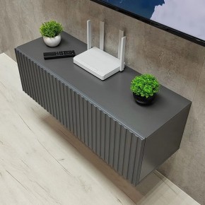Тумба подвесная под ТВ LINES MTV3-MA 900 Темно-серый (Графит-M 10.1.25) в Режи - rezh.mebel24.online | фото 2