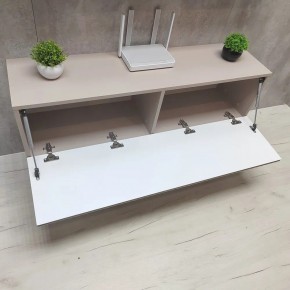 Тумба подвесная под ТВ LINES MTV4-MA 1150 Бежевый (Леда-М 10.1.5) в Режи - rezh.mebel24.online | фото 8