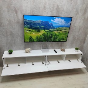 Тумба подвесная под ТВ LINES MTV4-MA 1150 Белый матовый (Белый-M 10.1.2) в Режи - rezh.mebel24.online | фото 11