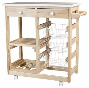 Тумба с баром и корзинами Мебелик в Режи - rezh.mebel24.online | фото