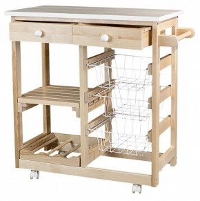 Тумба с баром и корзинами Мебелик в Режи - rezh.mebel24.online | фото 5