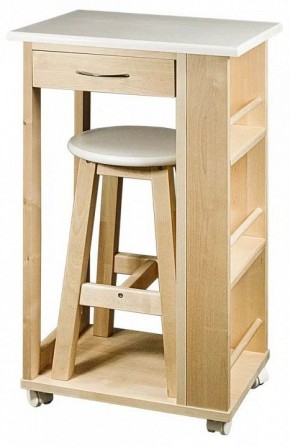 Тумба с табуретом Мебелик в Режи - rezh.mebel24.online | фото 8