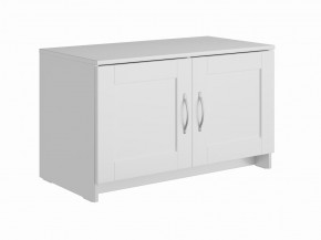 Тумба СИРИУС двухдверная низкая, цвет белый в Режи - rezh.mebel24.online | фото