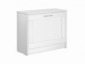 Тумба СИРИУС с откидной полкой для обуви, цвет белый в Режи - rezh.mebel24.online | фото