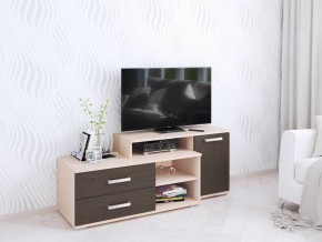 Тумба ТВ Парус-3 венге/дуб молочный в Режи - rezh.mebel24.online | фото