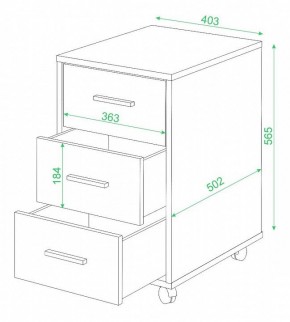 Тумбочка Живой дизайн ТС-1 в Режи - rezh.mebel24.online | фото 3