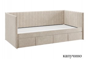 ТВИКС Кровать (софа) с ящиками 900 (капучино) в Режи - rezh.mebel24.online | фото