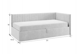 ТВИКС Кровать (тахта) с ПМ 900 в Режи - rezh.mebel24.online | фото 2