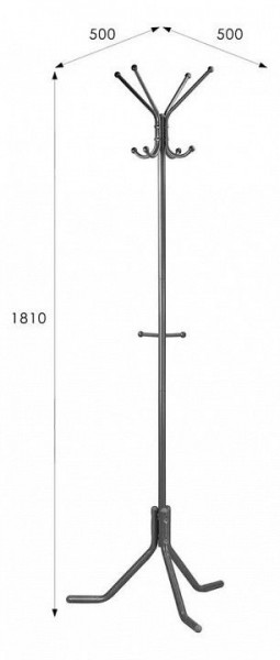 Вешалка напольная Пико 3 в Режи - rezh.mebel24.online | фото 7