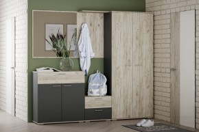Вешалка НМ 014.16 "Санти" (Крафт Серый) в Режи - rezh.mebel24.online | фото 2
