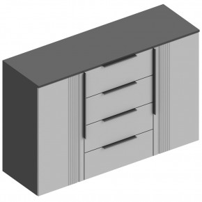 ВИТА Комод 2-ств c 4 ящиками в Режи - rezh.mebel24.online | фото