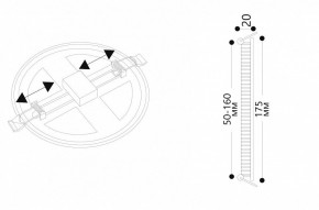 Встраиваемый светильник Arte Lamp Mesura A7974PL-1WH в Режи - rezh.mebel24.online | фото 5