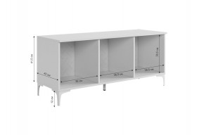 ЗЕФИР Гостиная К1 (белое дерево/белый муар) в Режи - rezh.mebel24.online | фото 4