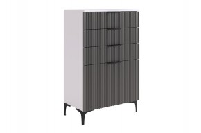 ЗЕФИР Гостиная К2 (белое дерево/черный муар) в Режи - rezh.mebel24.online | фото 11