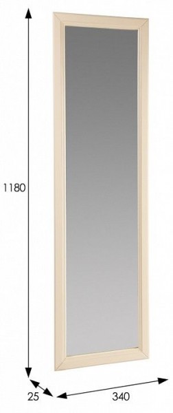 Зеркало настенное Селена в Режи - rezh.mebel24.online | фото 2