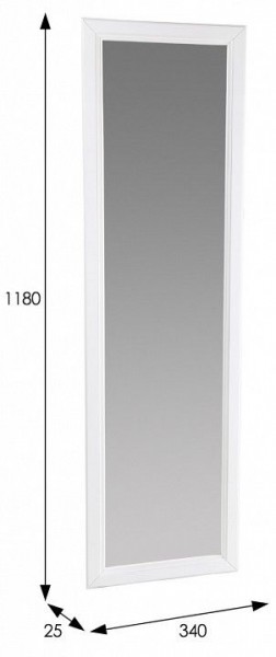 Зеркало настенное Селена в Режи - rezh.mebel24.online | фото 2